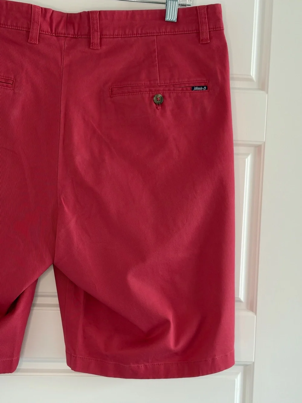 Johnnie-O Shorts Mens 38 Performance Chino Stretch Golf Flat Front Preppy NWT